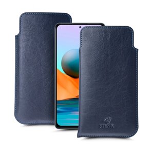 Футляр Stenk Elegance для Xiaomi Redmi Note 10 Pro Синій (69686)