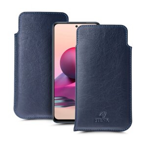 Футляр Stenk Elegance для Xiaomi Redmi Note 10S Синій (69683)