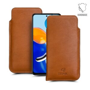 Футляр Stenk Elegance для Xiaomi Redmi Note 11 Camel (71687)