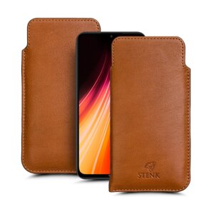 Футляр Stenk Elegance для Xiaomi Redmi Note 8 (2021) Camel (69937)