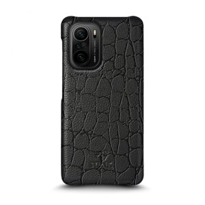 Шкіряна накладка Stenk Reptile Cover для Xiaomi Mi 11i Чорна (70219)