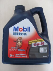 Масло моторное MOBIL ULTRA 10W40 4 литра