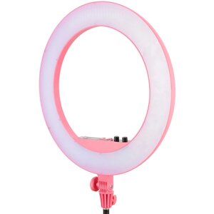 Кільцевій світло Godox LR160 (pink), кільцева лампа.