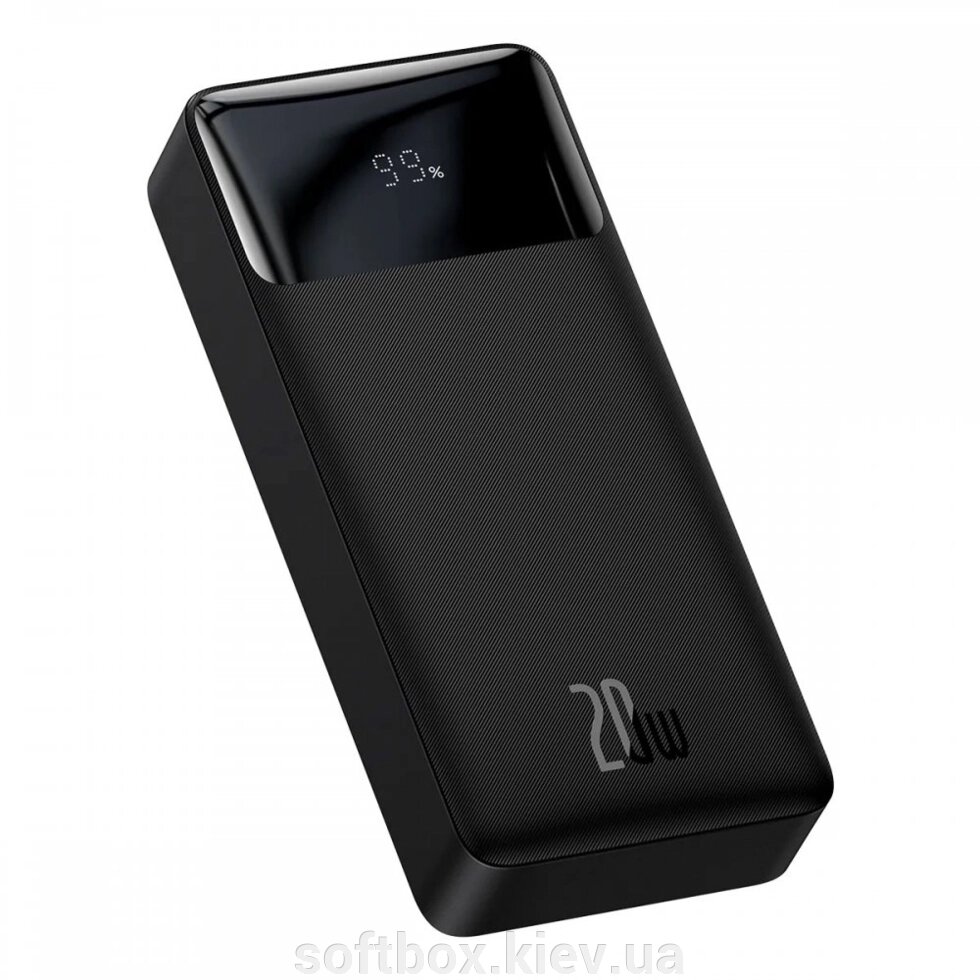 Повербанк Power Bank Baseus Bipow Digital Display 20000mAh 20W Black від компанії Інтернет-магазин "Софтбокс" - фото 1