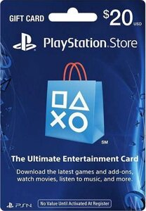 20 $USA) для Playstation Network (Америка, PlayStation US Store, PSN)