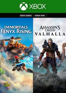 Assassin's Creed valhalla + безсмертне пачок для їзди Fenyx для Xbox One/Series S/X