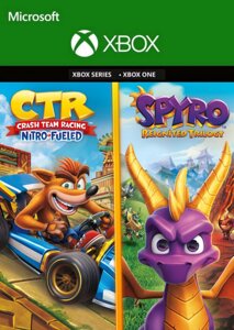 Crash Team Racing Nitro-Fueled + Spyro Game Bundle для Xbox One/Series S|X