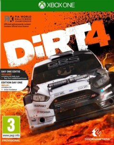 DiRT 4 для Xbox One (іксбокс ван S / X)