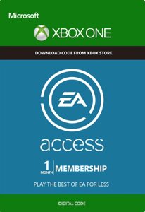 EA Access - 1 місяць (Xbox One) EA Play підписка для всіх регіонів і країн