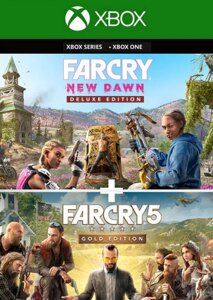 Far Cry 5 Gold Edition + Far Cry New Deluxe Edition Bundle для Xbox One/Series S/X