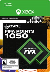 FIFA 21 - 1050 FUT points (xbox one)