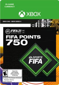 FIFA 21 - 750 FUT points (xbox one)