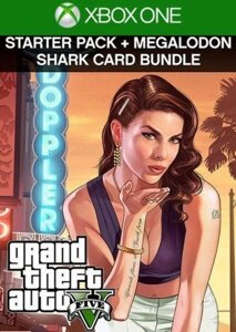 Grand Theft Auto V: Premium Edition & Megalodon Shark Card Bundle для Xbox One / Series (іксбокс ван S / X)