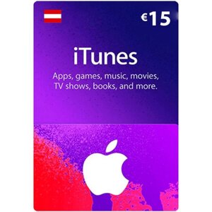 Подарункова картка iTunes 15 за адресою Code Code Code Сертифікат iTunes Store та карта поповнення облікового запису Appstore
