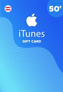 Подарункова картка iTunes 50 на сертифікат Code Code App Store та сертифікат картки поповнення облікового запису Appstore
