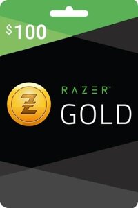 Карта оплати RAZER GOLD 100$ CARD карта поповнення рахунку