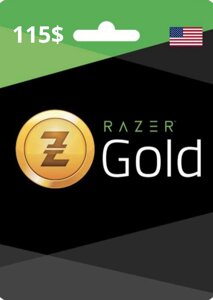 Карта оплати RAZER GOLD 115$ CARD карта поповнення рахунку