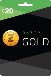 Карта оплати RAZER GOLD 20$ CARD карта поповнення рахунку