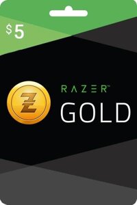 Карта оплати RAZER GOLD 5$ CARD карта поповнення рахунку