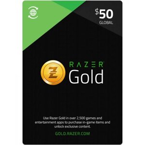 Карта оплати RAZER GOLD 50$ CARD карта поповнення рахунку