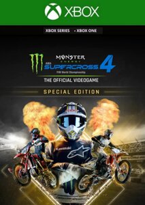 Monster Energy Supercross 4 - Спеціальне видання для Xbox One/Series S/X