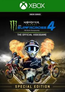 Monster Energy Supercross 4 - Спеціальне видання для серії Xbox S/X