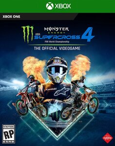 Monster Energy Supercross - The Official Videogame 4 для Xbox One / Series (іксбокс ван S / X)