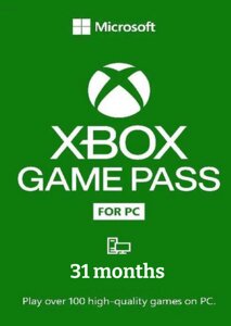 Передплата Xbox Game Pass For PC (для ПК) - 31 місяць