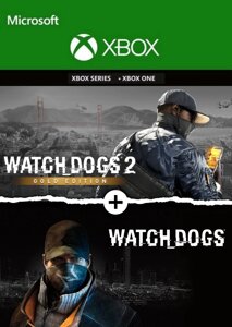 Watch Dogs 1 + Watch Dogs 2 Gold Editions Bundle для Xbox One/Series S/X