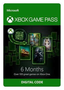 Xbox Game Pass - 6 місяців (Xbox One / Series S | x) Для всіх регіонів та країн