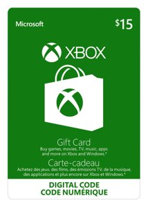 Xbox Live Gift Card на 15 $USD), US / USA - регіон