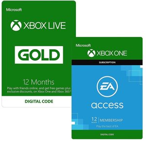 Xbox Live Gold - 12 місяців + EA Access - 12 місяців (Xbox One / Series S | x) Для всіх регіонів і країн