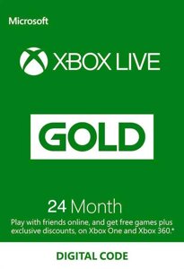Xbox Live Gold - 24 місяці (Xbox 360 / One / Series S | x) Підписка на всі регіони