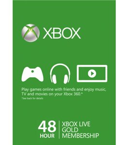 Xbox Live Gold - 48 часов (2 дня для Xbox 360/One/Series S|X) для всех регионов и стран