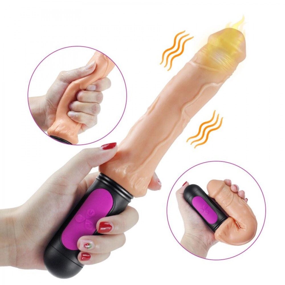 Фалоімітатор з ручкою Satisfyer від компанії Slav-intim. shop - фото 1