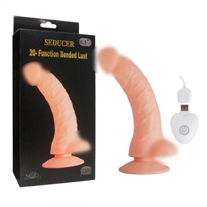 Фалоімітатор з вібрацією USB SEDUCER L size від компанії Slav-intim. shop - фото 1