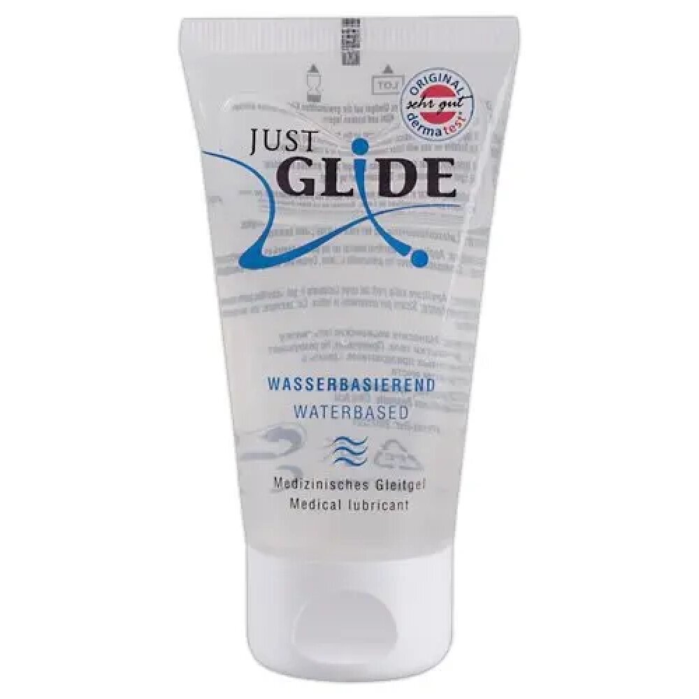 Гель-лубрикант Just Glide "Waterbased" (200 ml) від компанії Slav-intim. shop - фото 1