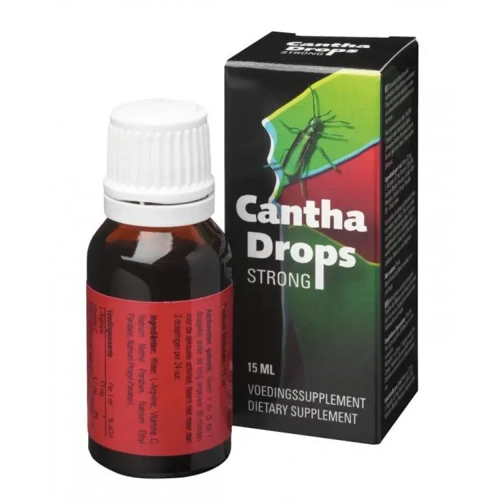 Краплі збудливі для двох Cantha Drops Strong ( 15 ml ) від компанії Slav-intim. shop - фото 1