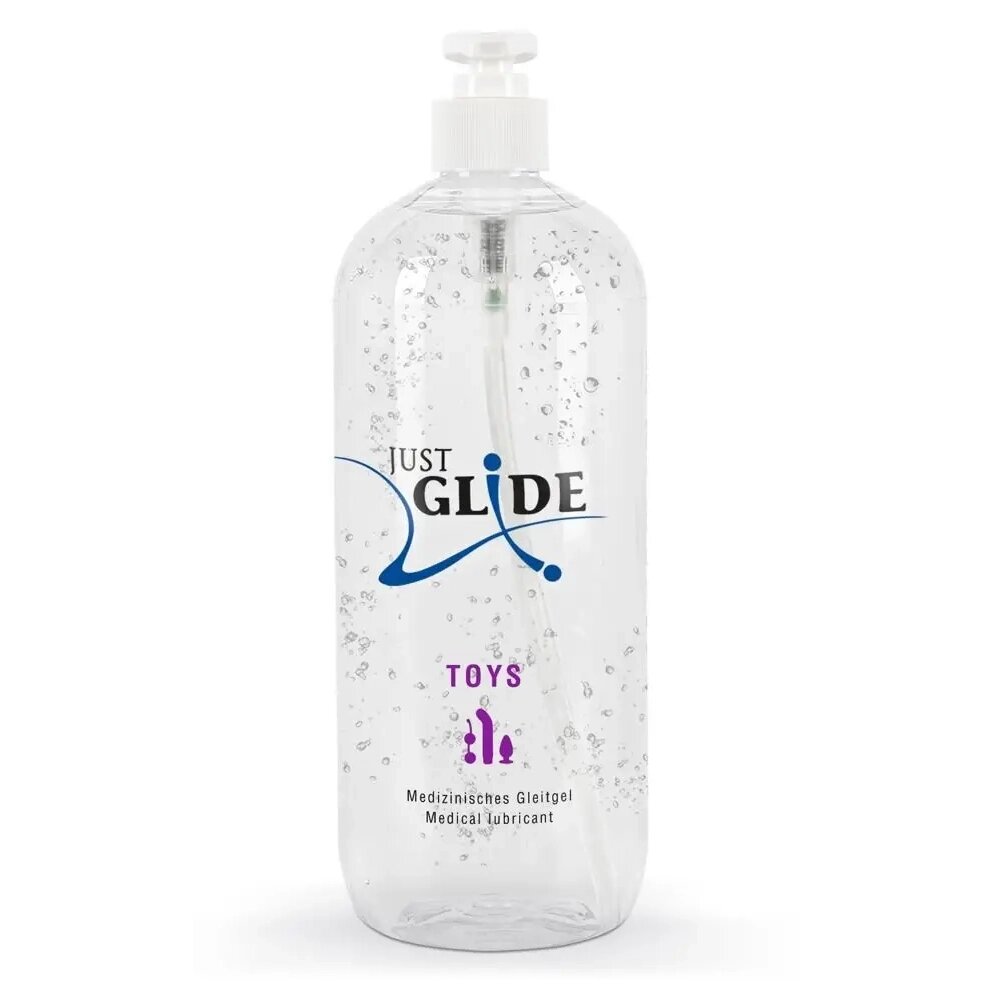 Лубрикант для секс-іграшок JUST GLIDE "Toy Lube", 1000 ml від компанії Slav-intim. shop - фото 1