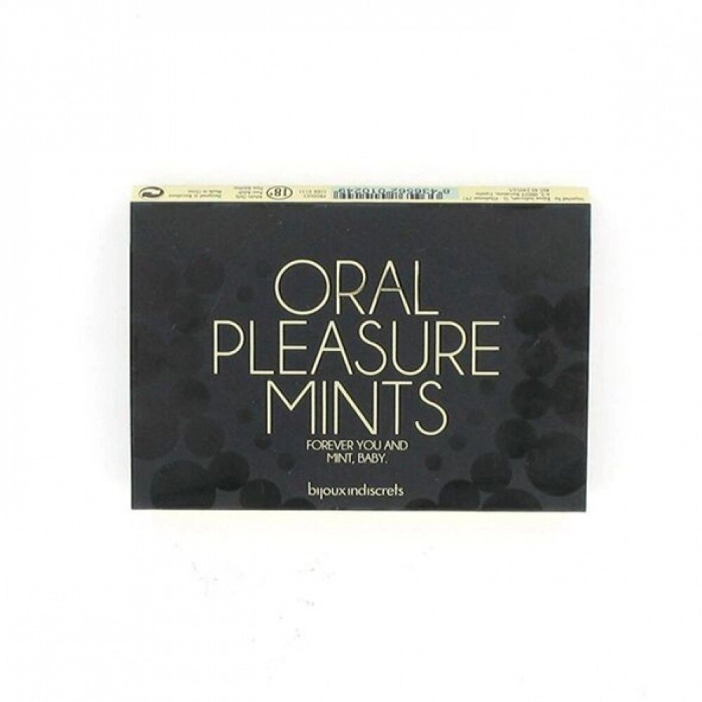 М'ятні цукерки для орального сексу Bijoux Indiscrets Oral Pleasure Mints – Peppermint від компанії Slav-intim. shop - фото 1