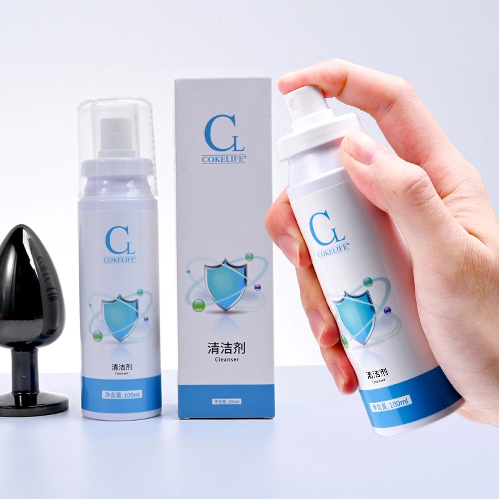 Очищувач секс іграшок COKELIFE Cleanser 100 ml від компанії Slav-intim. shop - фото 1