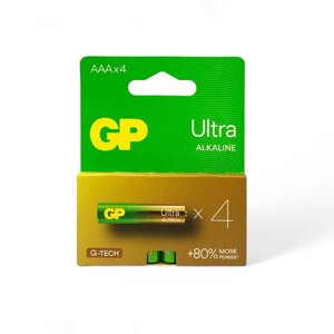 Батарейка лужна GP Ultra Alkaline LR03 AAA