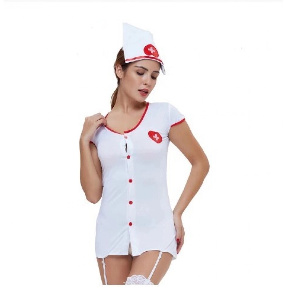 Халатик медсестри з підв&#039;язками - характеристики
