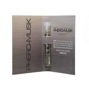 Духи з феромонами для чоловіків PHERO-MUSK Grey, 1 ml