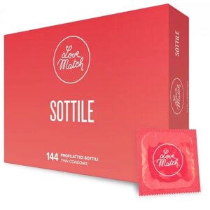 Ультратонкі презервативи Love Match - Sottile, №1