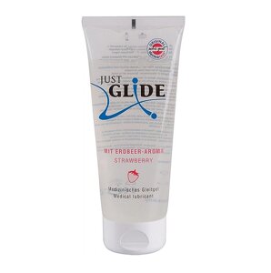 Гель-лубрикант Just Glide "Strawberry" (200 ml)