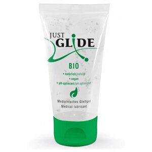 Веганський органічний гель-лубрикант - Just Glide Bio, 50 ml