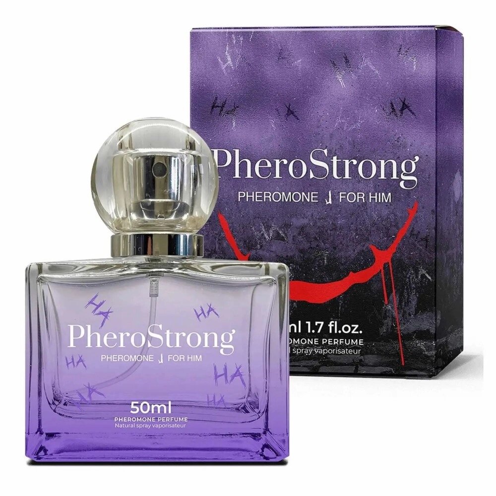 Туалетна вода із феромонами PheroStrong J for Men, 50 ml від компанії Slav-intim. shop - фото 1