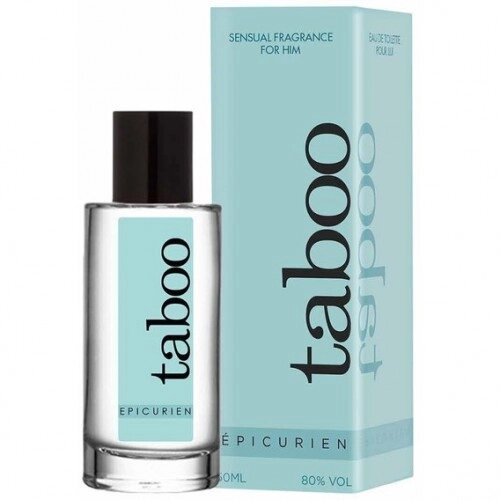 Туалетна вода з феромонами для чоловіків TABOO EPICURIEN, 50 ml від компанії Slav-intim. shop - фото 1