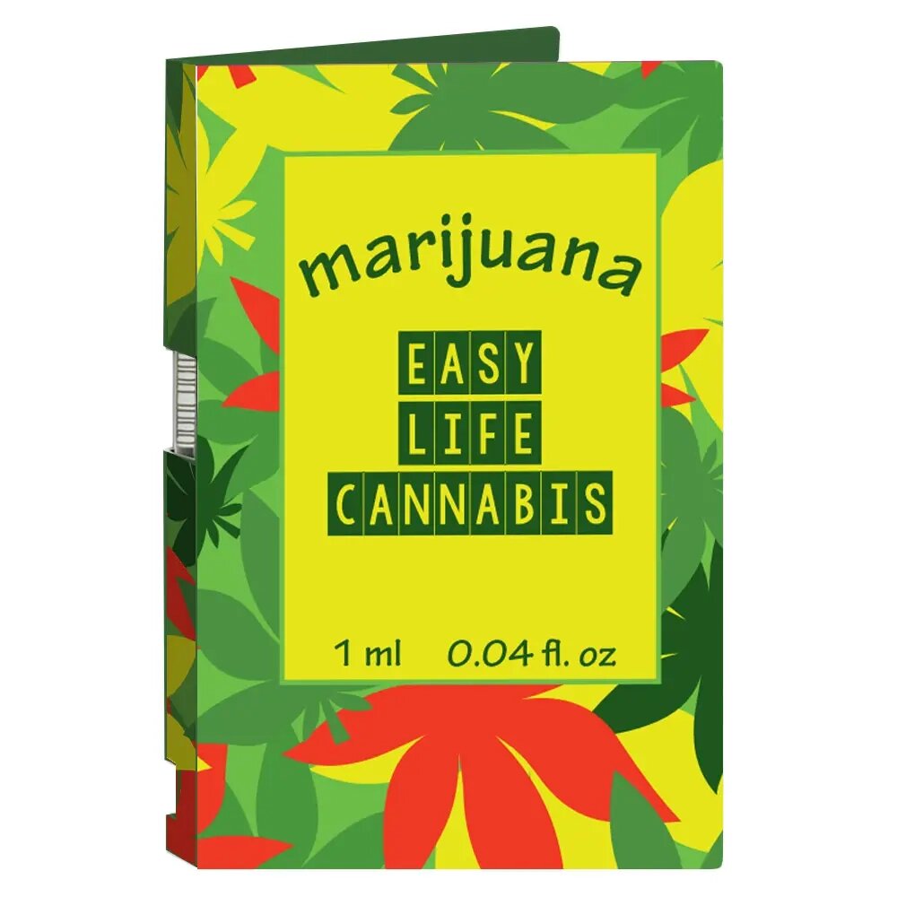 Туалетна вода з феромонами унісекс - Marijuana EASY LIFE CANNABIS, 1 мл від компанії Slav-intim. shop - фото 1